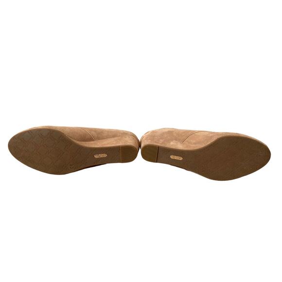 Vionic Elevated Becca Wedge Suede Weather-resistant Bootie Light Tan US 6.5 - Picture 5 of 8